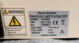 Henry Schein Easy Cure Light Curing Unit