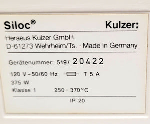 Kulzer Siloc Oven