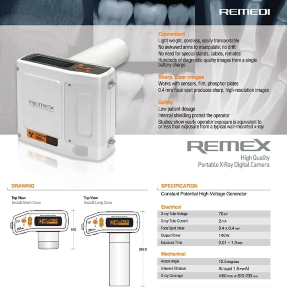Remedi Remex T-100 Handheld X-Ray 5800